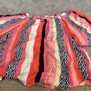 off the shoulder blouse